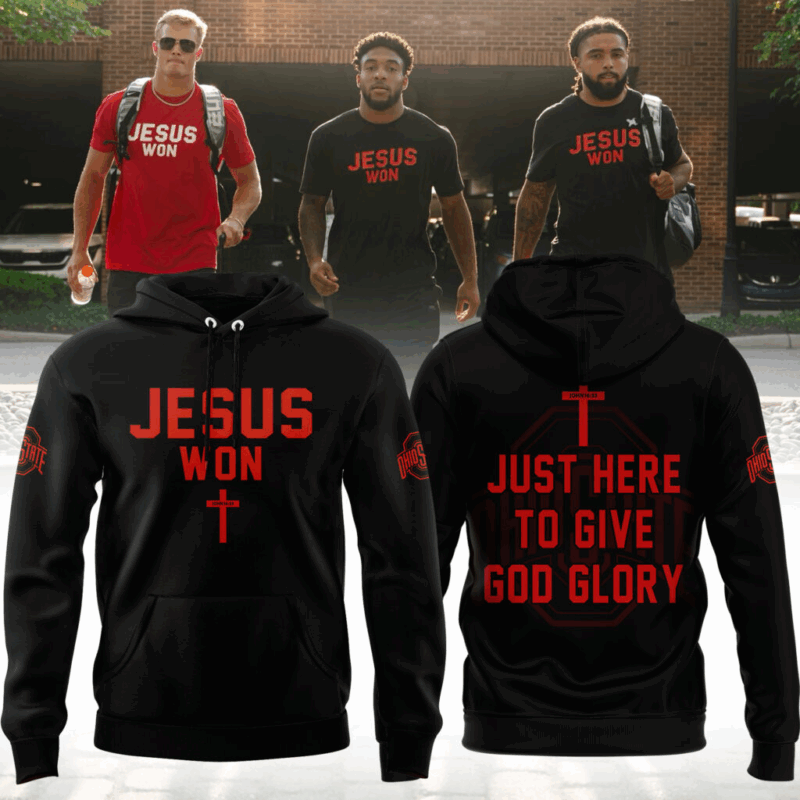 Limited Edition JESUS WON  Hoodie 2025