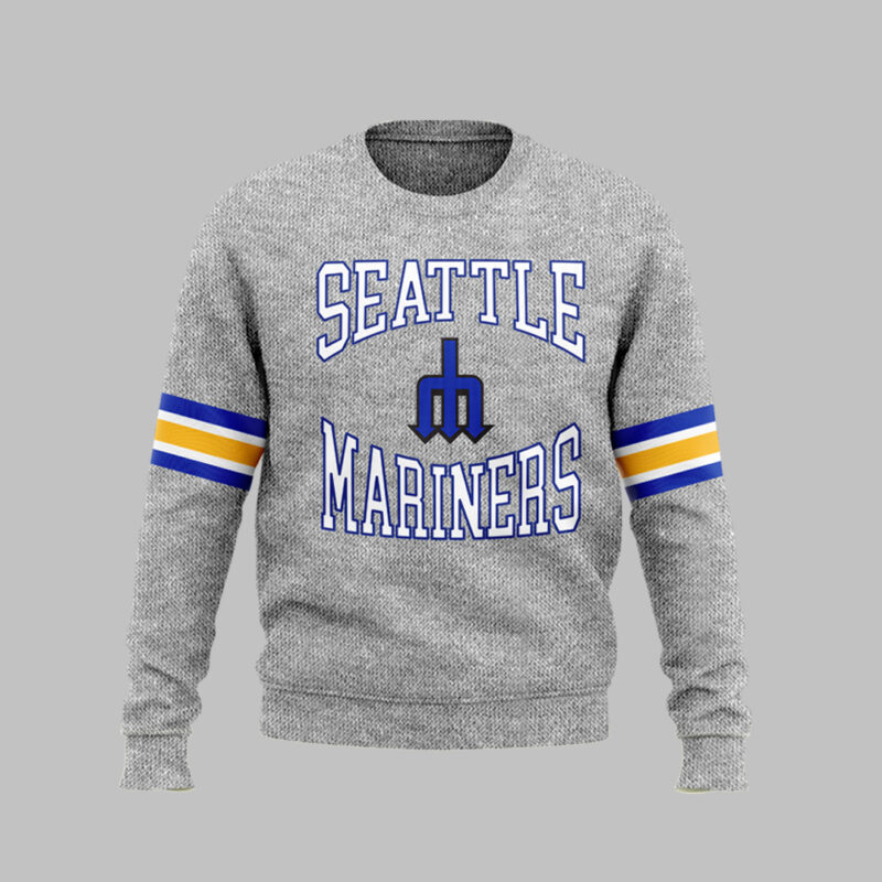 _Special Seattle Mariners Baseball Team Sweatshirt - Image 2