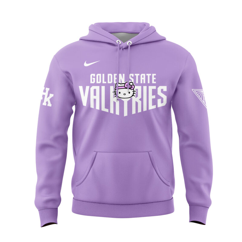 Golden State Valkyries x Hello Kitty Limited Edition 2025 Hoodie - Image 2