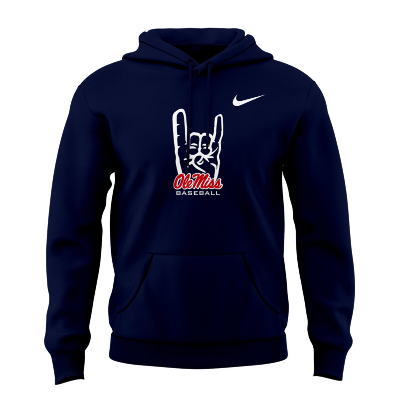 Limited Edition OLE MISS Baseball Hoodie 2025 - Image 2