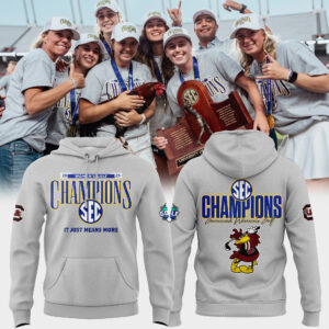 South Carolina Gamecocks 2025 SEC Women's Golf Champions Hoodie