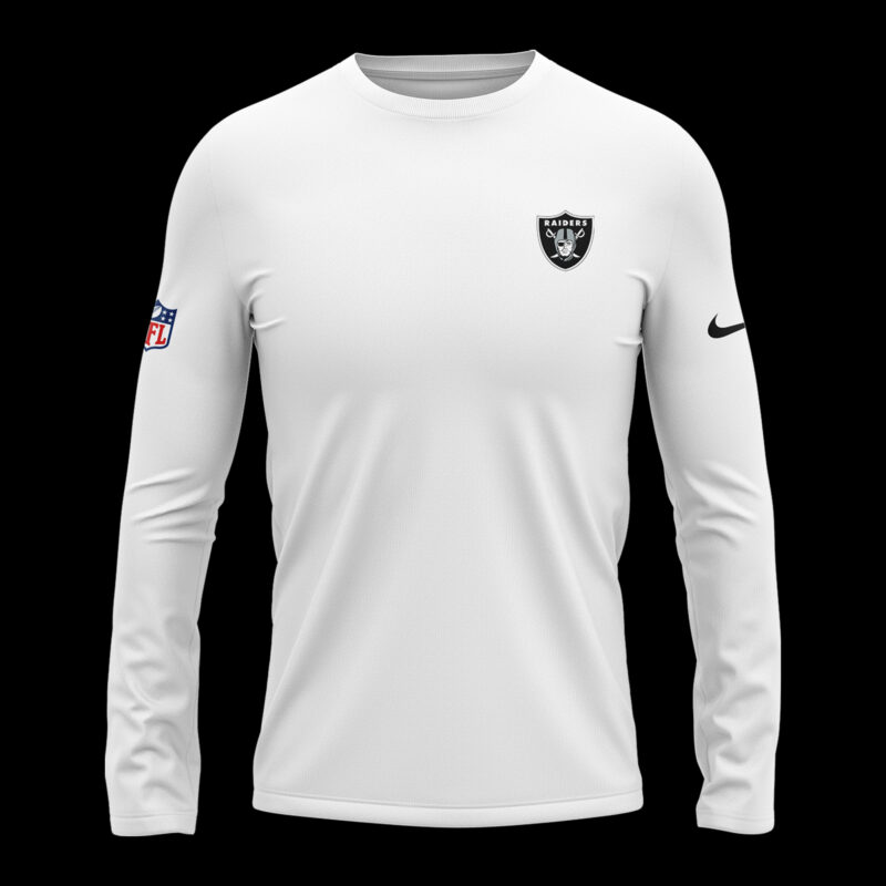 Las Vegas Raiders Long Sleeve Shirt NFL Draft 2025 I - Image 2