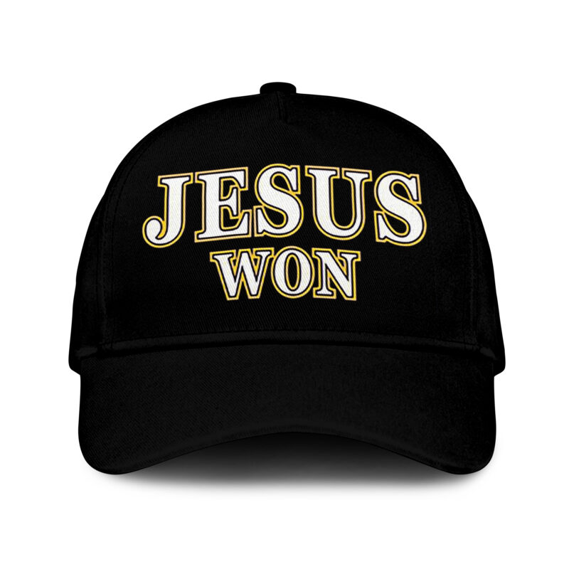 LSU Basketball Jesus Won Tee - Black Tshirt l Limited Edition. - Image 5