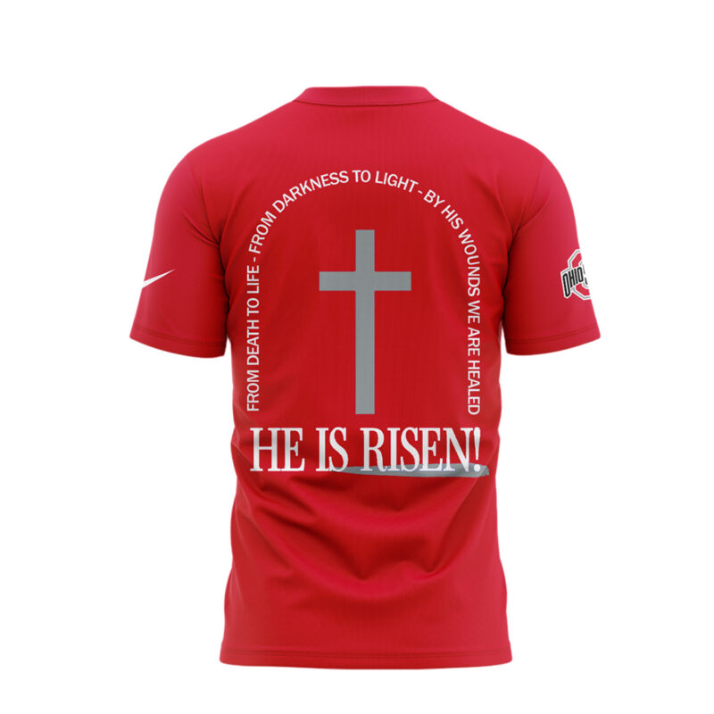 Limited Edition JESUS WON Red T shirt 2025 - Image 3