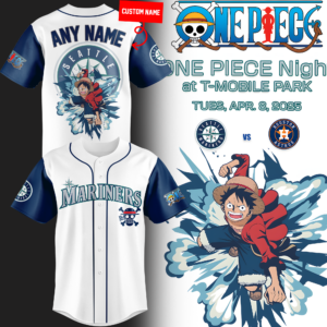 Special New Seattle Mariners x One Piece Jersey 2025