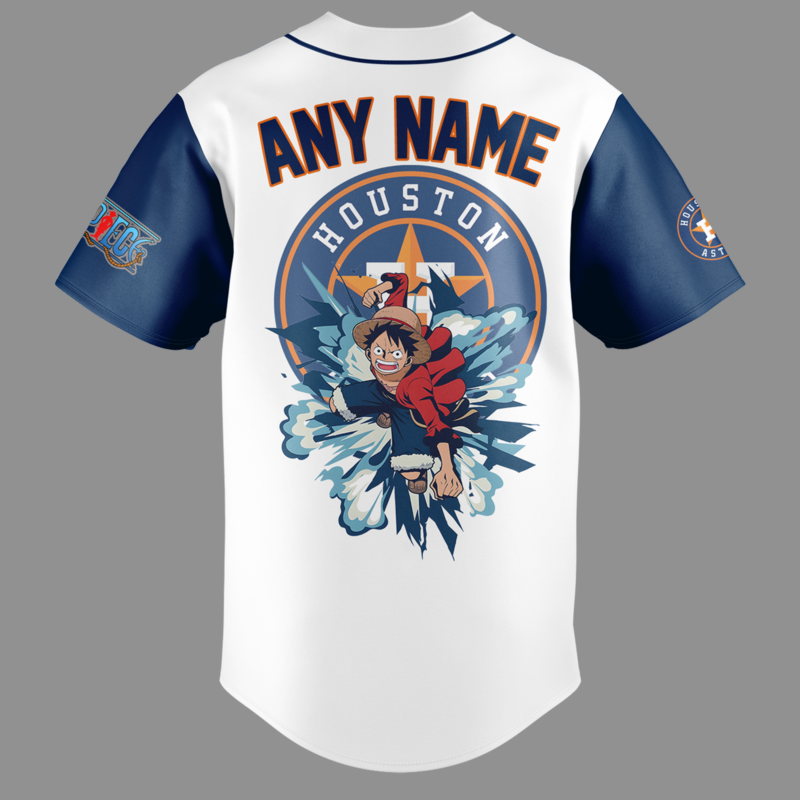 Special New Houston Astros x One Piece Jersey 2025 - Image 3