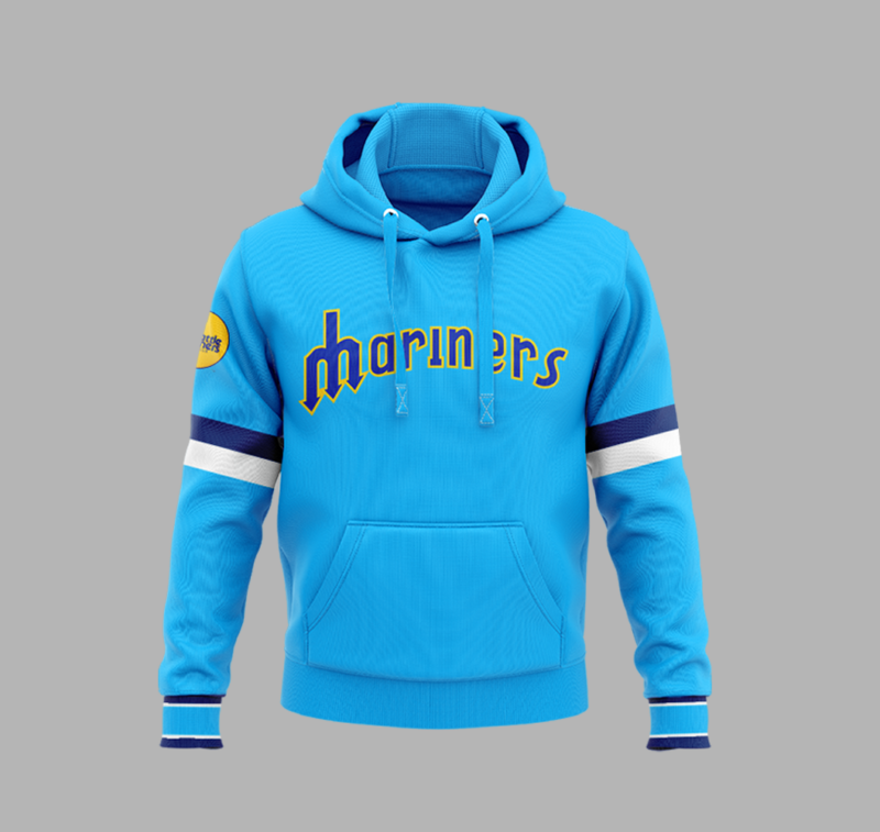 _Special Seattle Mariners Baseball Team Hoodie, Jogger, Cap - Image 4