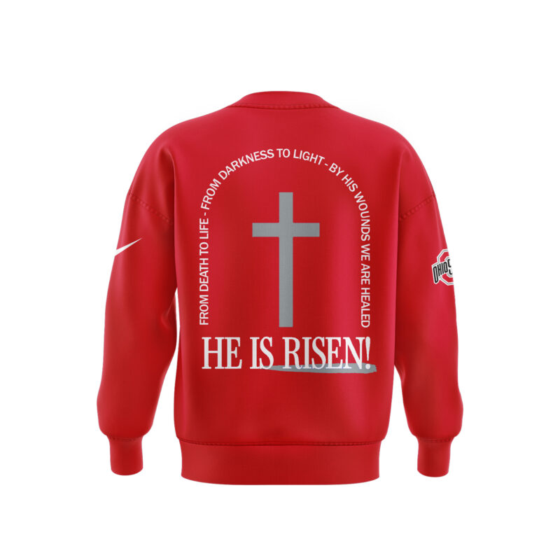 Limited Edition JESUS WON Red SWEATSHIRT  2025 - Image 3