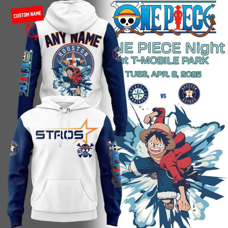 Special New Houston Astros x One Piece Hoodie 2025