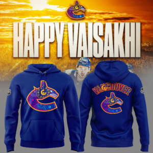 Limited Edition Vancouver Canucks Happy Vaisakhi Hoodie 2025