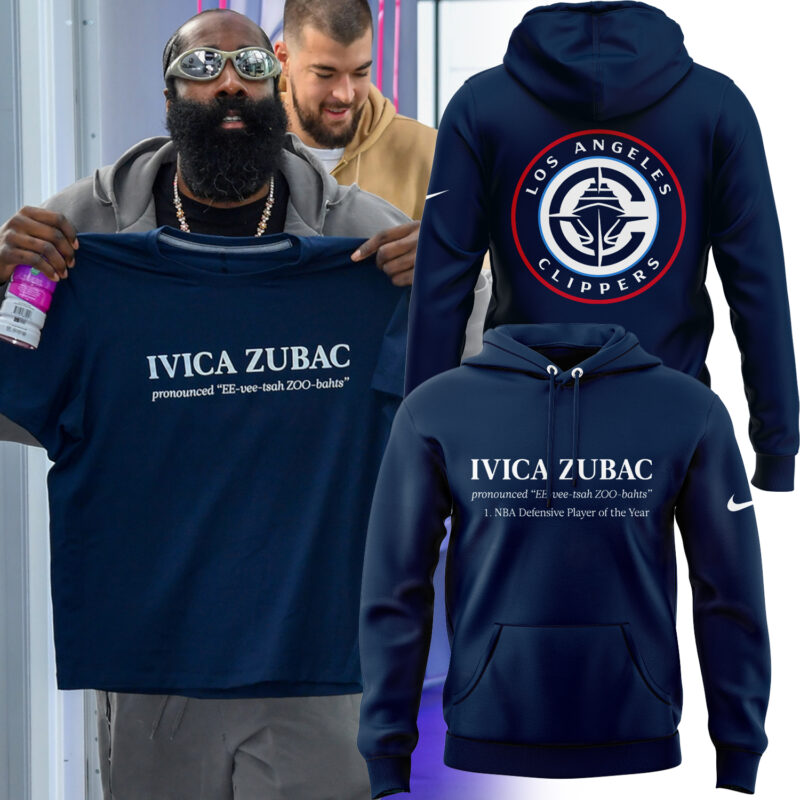 Los Angeles Clippers "IVICA ZUBAC" Hoodie Limited edition