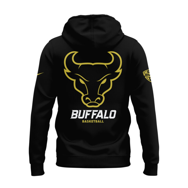 Buffalo Women's Basketball WNIT Champions Hoodie black2 limited edition. - Image 3