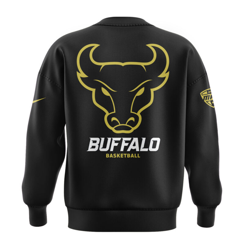 Buffalo Women's Basketball WNIT Champions Sweatshirt black2 limited edition. - Image 3