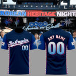 Special New Dodgers Korean Heritage Night Tshirt 2025