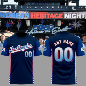 Special New Dodgers Korean Heritage Night Tshirt 2025