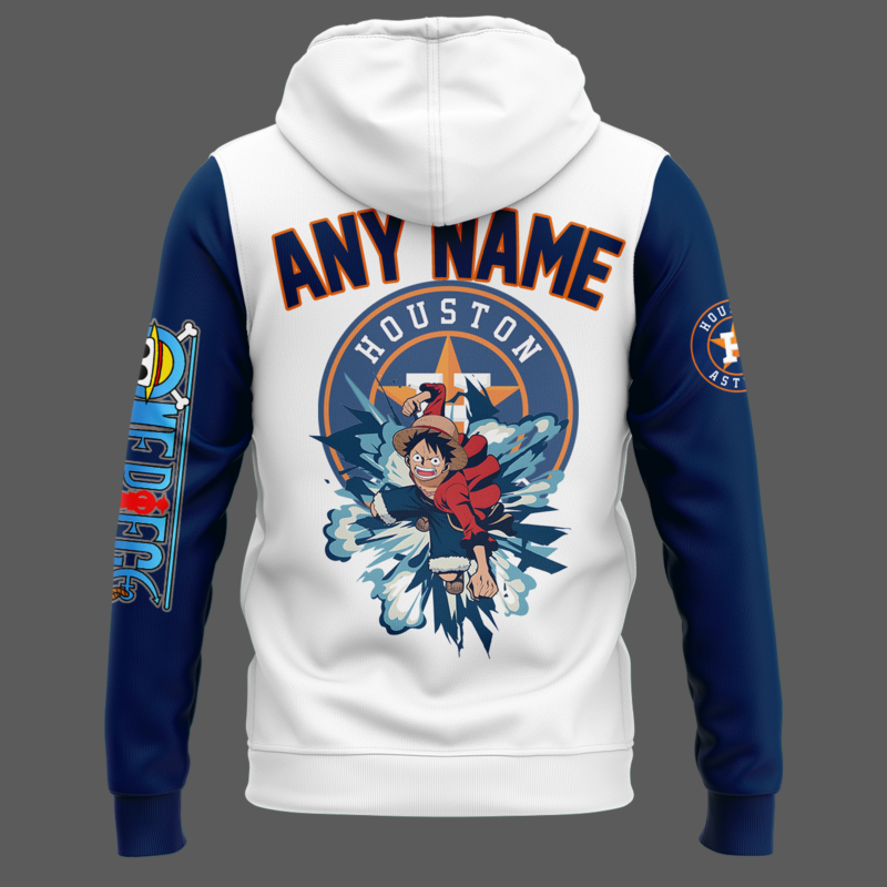 Special New Houston Astros x One Piece Hoodie 2025 - Image 3