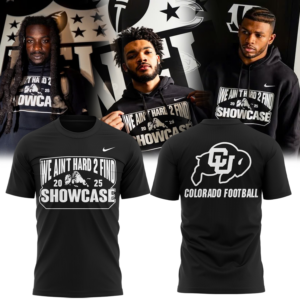 New Colorado Buffaloes Football T-Shirt 2025
