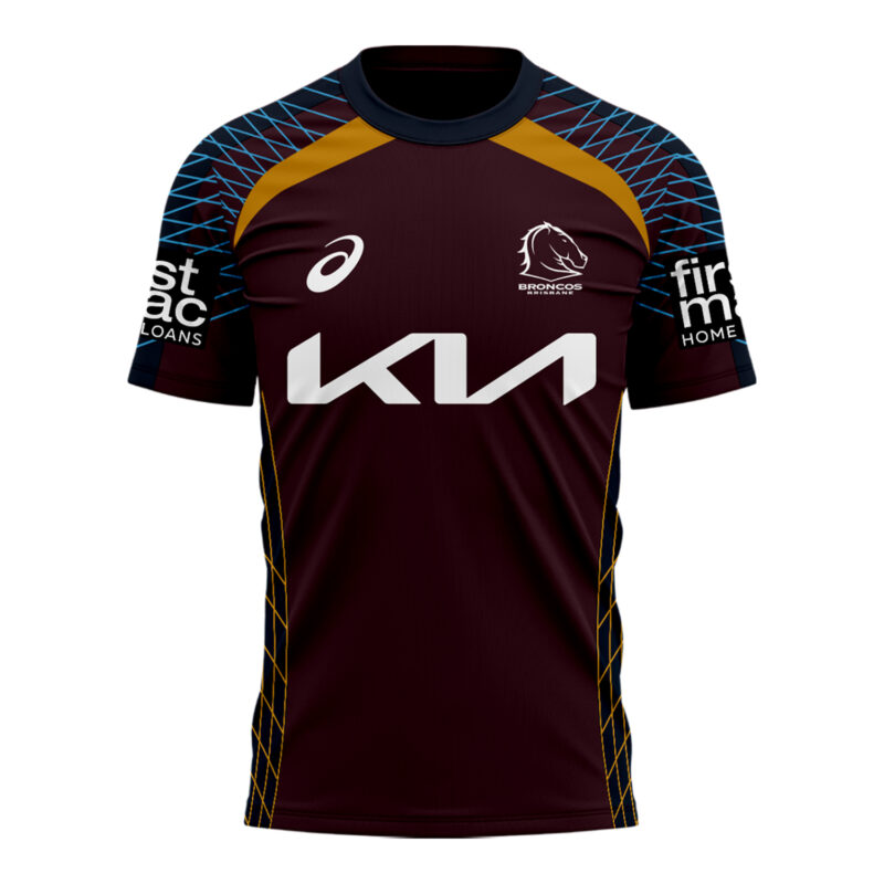 Brisbane Broncos 2025 Mens Replica Tshirt Special Edition - Image 2