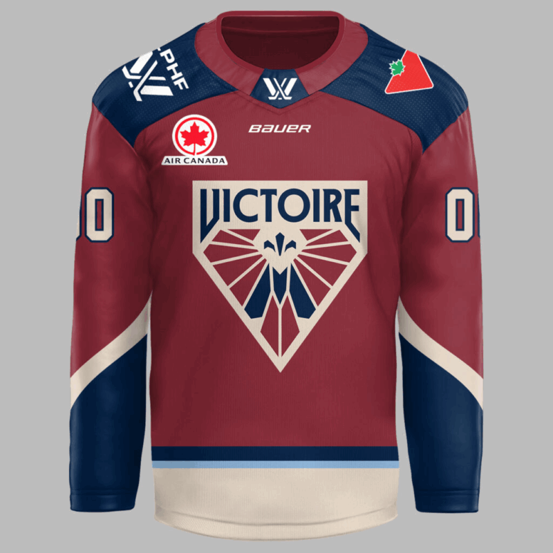 Victoire de Montréal Limited Edition Hockey Jersey 2025 - Image 2
