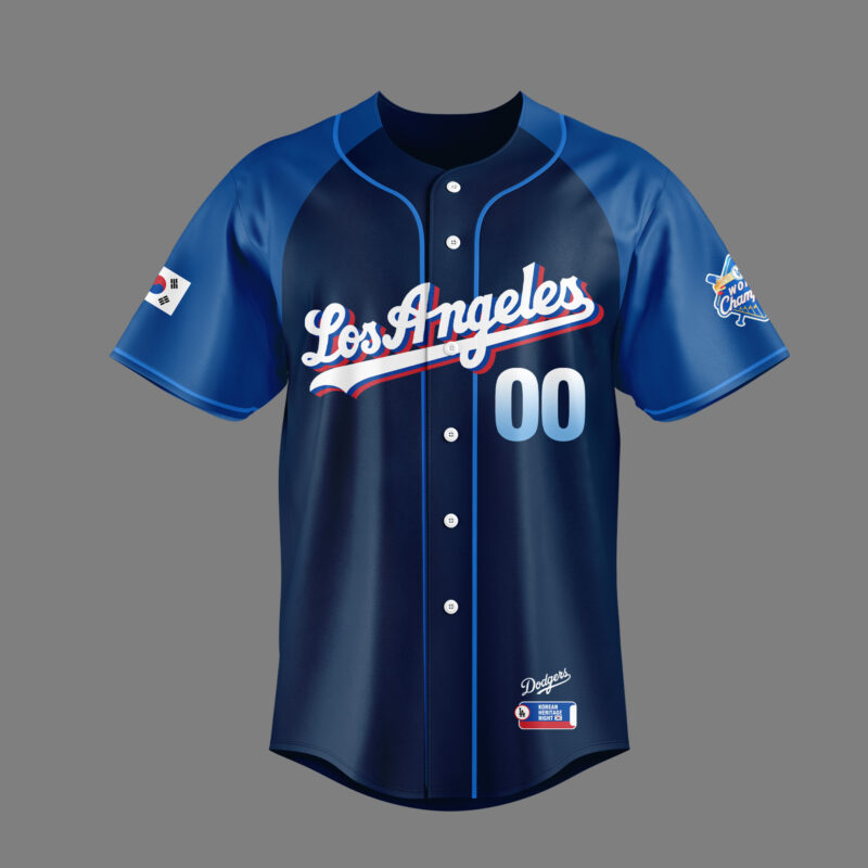 Special New Dodgers Korean Heritage Night Jersey 2025 - Image 2