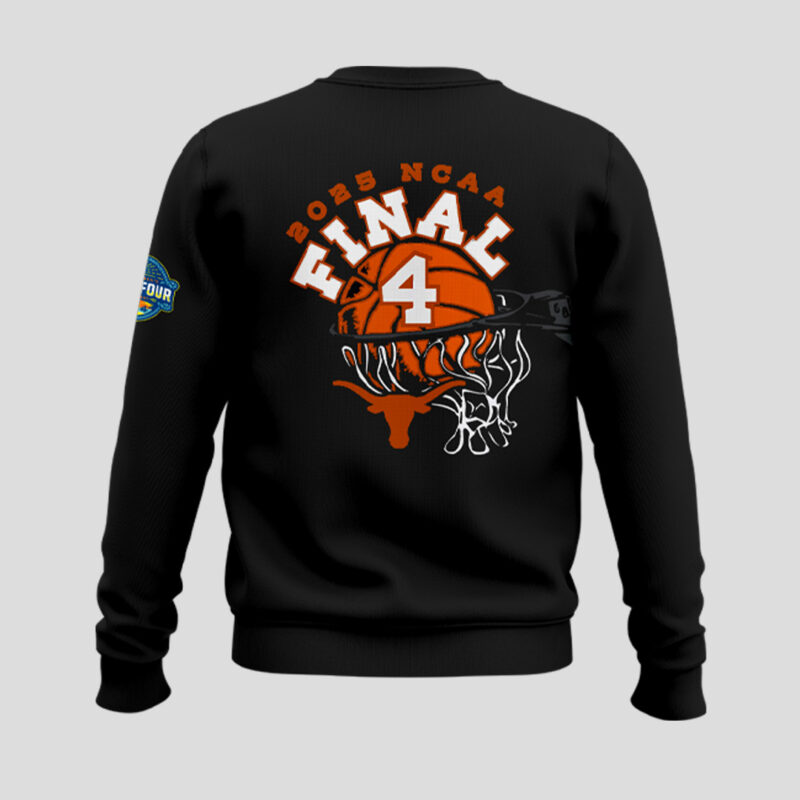 Texas Longhorns Women's Basketball Final Four  2025 SWEATSHIRT - Image 3