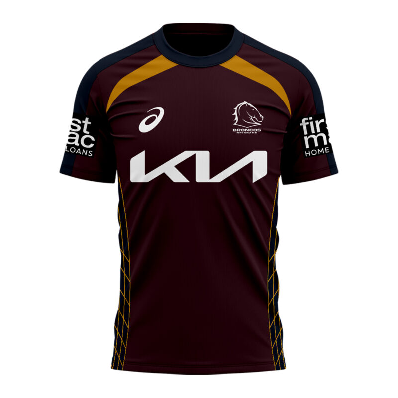 Brisbane Broncos 2025 Mens Replica Tshirt I Special Edition - Image 2