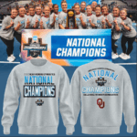 Oklahoma Women's Gym 2025 WOMEN'S GYMNASTICS NATIONAL CHAMPIONS  SWEATSHIRT