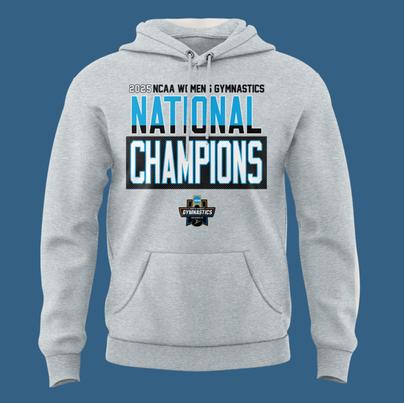 Oklahoma Women's Gym 2025 WOMEN'S GYMNASTICS NATIONAL CHAMPIONS Hoodie - Image 2