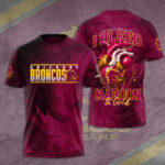 Brisbane Broncos 3D Apparel Tshirt