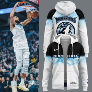 Minnesota Timberwolves 2024/25 Swingman Zip Hoodie