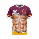 Brisbane Broncos NRL 'Ripped Bod' T Shirts