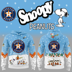 Houston Astros 75th Anniversary of Peanuts Hoodie 3
