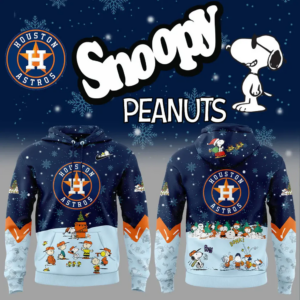 Houston Astros 75th Anniversary of Peanuts Hoodie 4