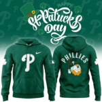 .Limited Edition Philadelphia Phillies St. Patrick’s Day Hoodie 2025