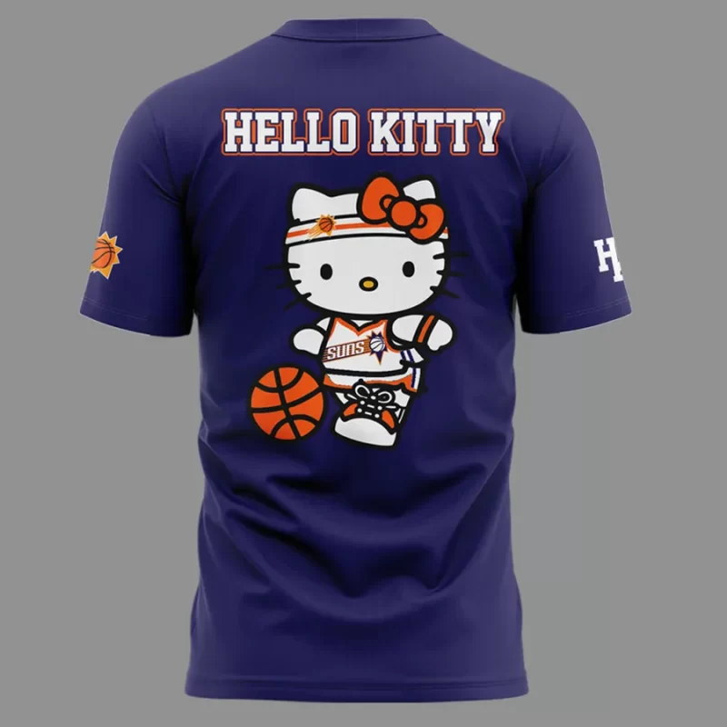 Special New Phoenix Suns x Hello Kitty Tee 2025 - Image 3