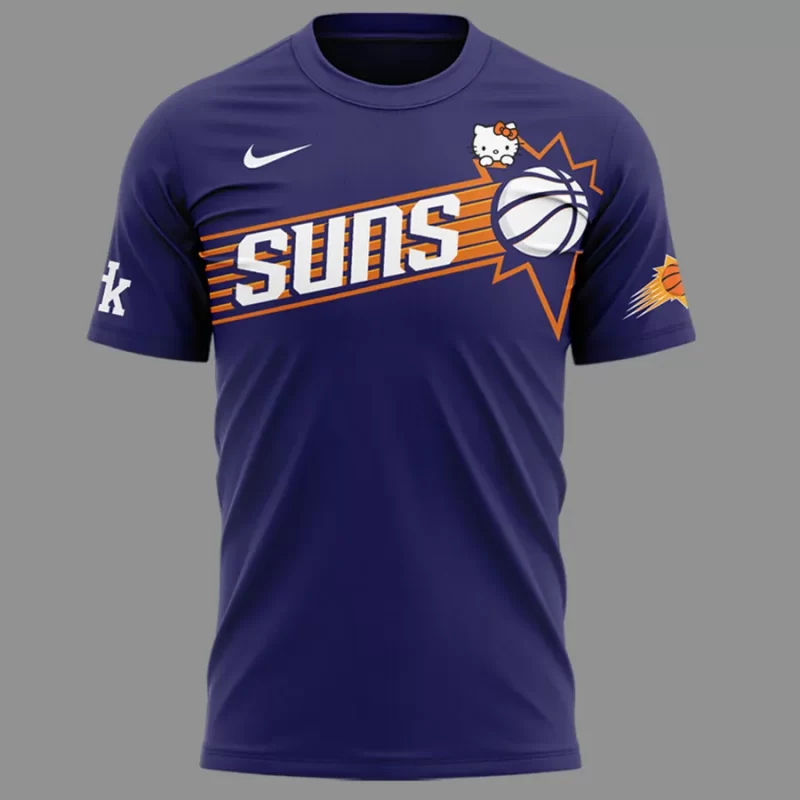 Special New Phoenix Suns x Hello Kitty Tee 2025 - Image 2