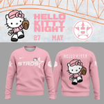 Special New Houston Astros x Hello Kitty Pink Sweat 2025