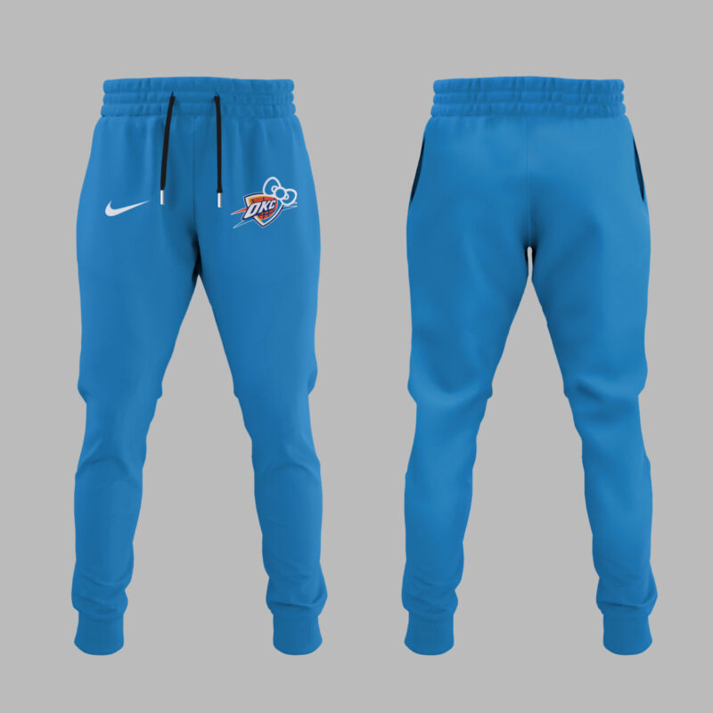 Limited Edition Oklahoma City Thunder x Hello Kitty Hoodie 2024 - Image 5