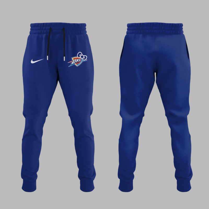 Limited Edition Oklahoma City Thunder x Hello Kitty Hoodie 2024 - Image 5