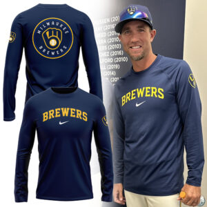 Limited Edition Milwaukee Brewers Long Sleeve Shirt 02