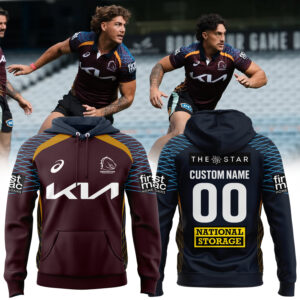 Brisbane Broncos 2025 Mens Replica Hoodie Special Edition