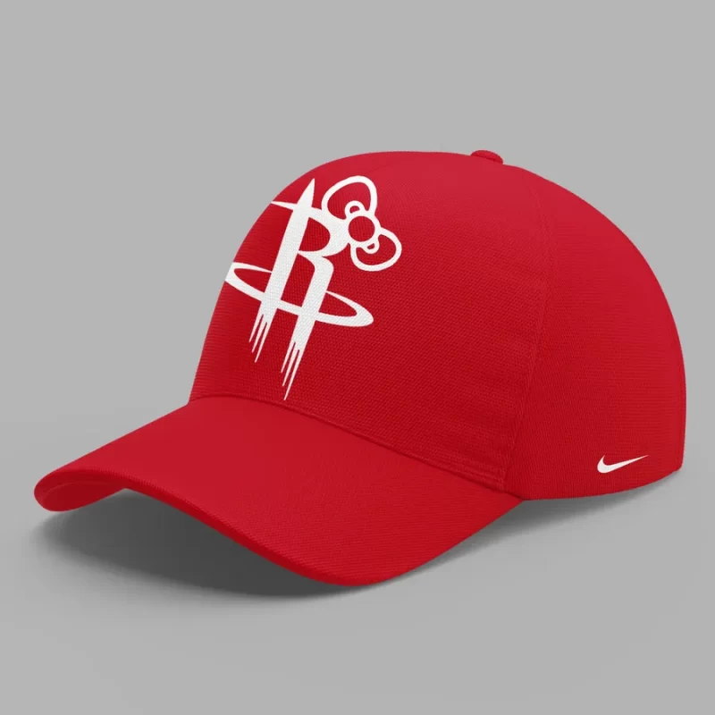 Special New Houston Rockets x Hello Kitty  Tee 2025 - Image 5
