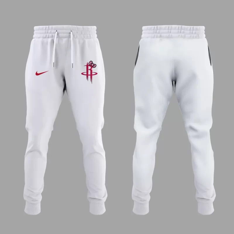 Special New Houston Rockets x Hello Kitty Sweatshirt 2025 - Image 5
