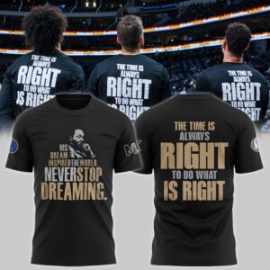 Dallas Mavericks x 2025 Martin Luther King Day Premium Limited Tee