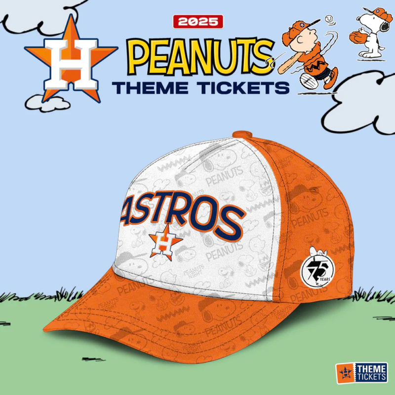 Houston Astros 75th Anniversary of Peanuts Hoodie 5 - Image 3
