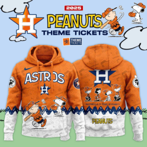 Houston Astros 75th Anniversary of Peanuts Hoodie 5