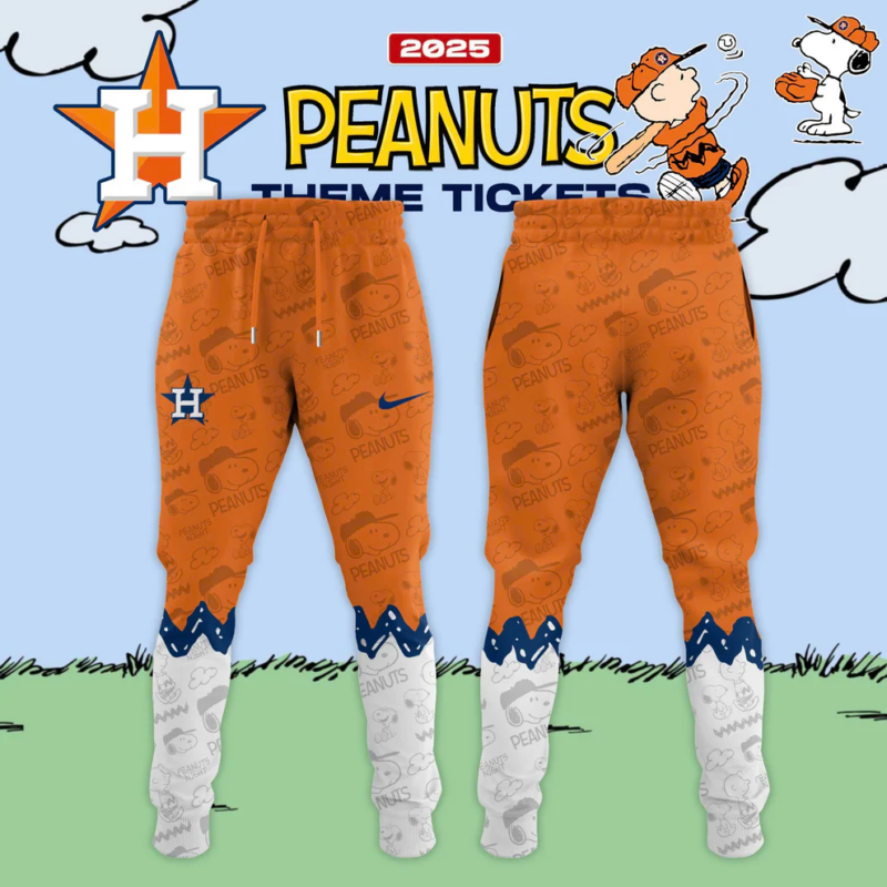 Houston Astros 75th Anniversary of Peanuts Hoodie 5 - Image 2