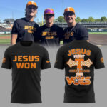 Special Edition Tennessee Baseball JESUS WON TShirt