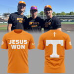 Special Edition Tennessee Baseball JESUS WON TShirt